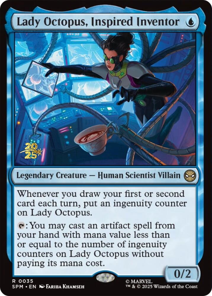 Lady Octopus, Inspired Inventor [Marvel's Spider-Man Prerelease Promos] | Pegasus Games WI