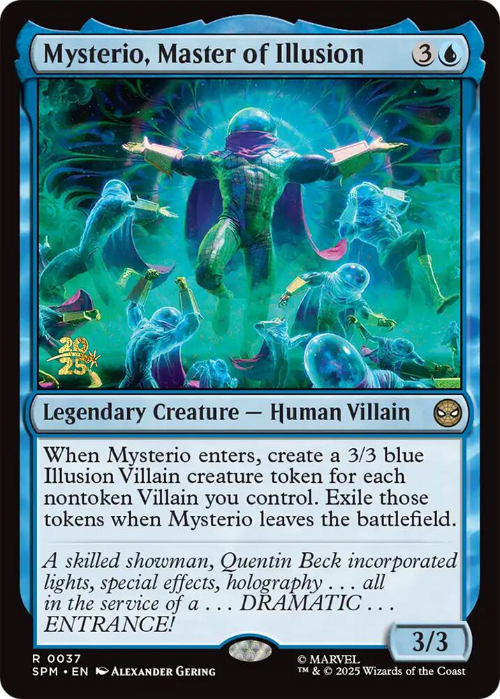 Mysterio, Master of Illusion [Marvel's Spider-Man Prerelease Promos] | Pegasus Games WI