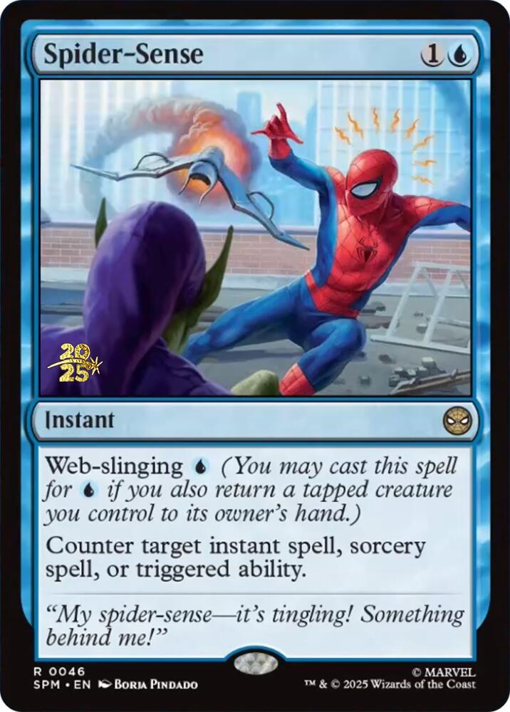 Spider-Sense [Marvel's Spider-Man Prerelease Promos] | Pegasus Games WI