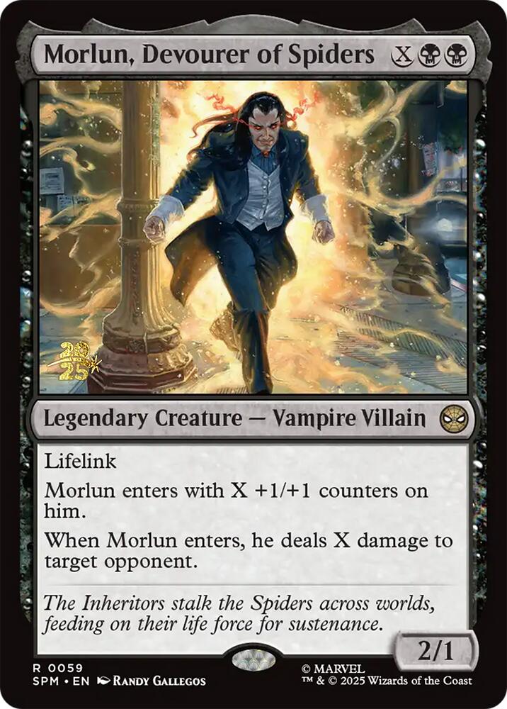 Morlun, Devourer of Spiders [Marvel's Spider-Man Prerelease Promos] | Pegasus Games WI