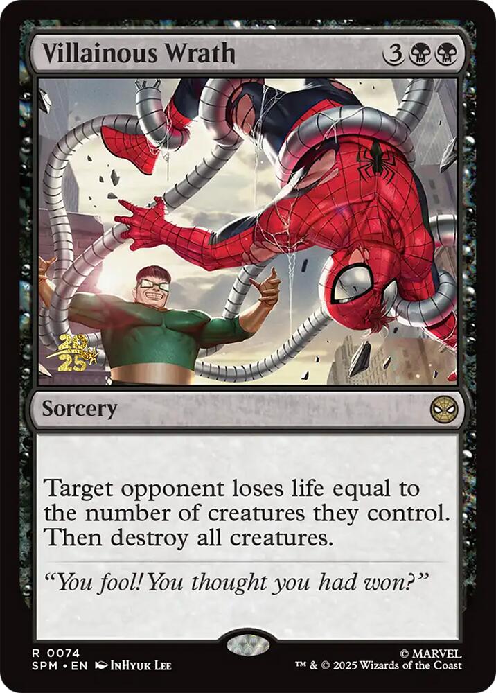 Villainous Wrath [Marvel's Spider-Man Prerelease Promos] | Pegasus Games WI