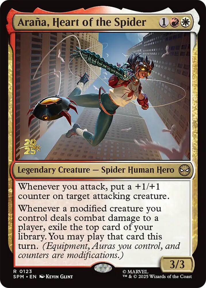 Arana, Heart of the Spider [Marvel's Spider-Man Prerelease Promos] | Pegasus Games WI