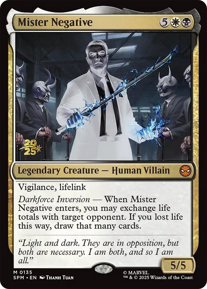 Mister Negative [Marvel's Spider-Man Prerelease Promos] | Pegasus Games WI