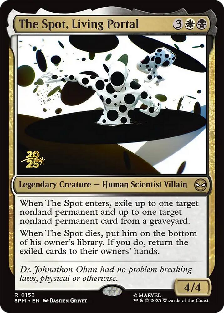 The Spot, Living Portal [Marvel's Spider-Man Prerelease Promos] | Pegasus Games WI