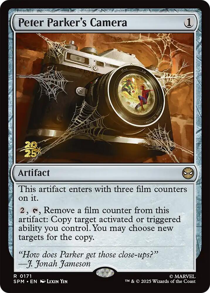 Peter Parker's Camera [Marvel's Spider-Man Prerelease Promos] | Pegasus Games WI