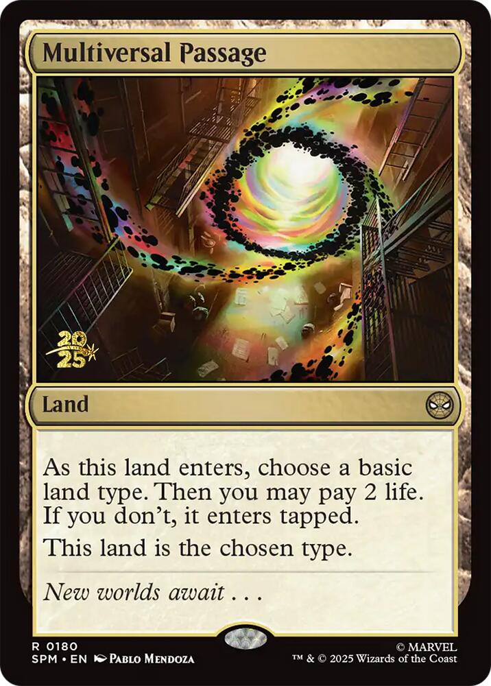 Multiversal Passage [Marvel's Spider-Man Prerelease Promos] | Pegasus Games WI