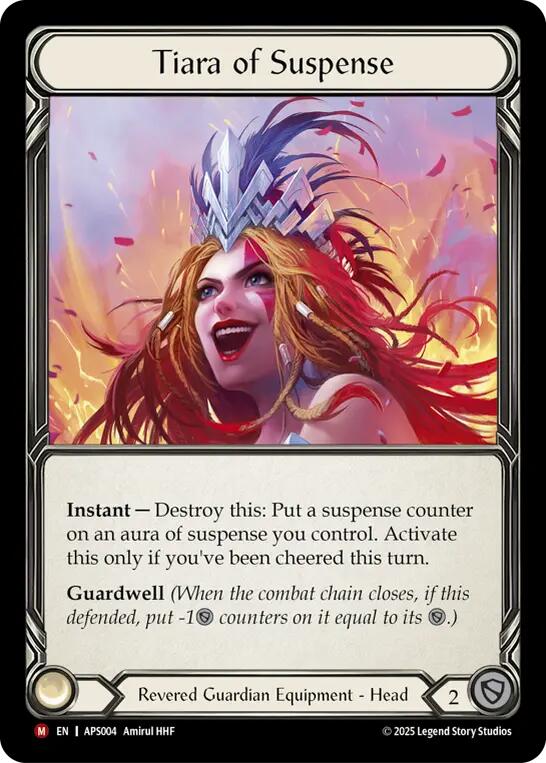 Tiara of Suspense [APS004] (Armory Deck: Pleiades)  Rainbow Foil | Pegasus Games WI