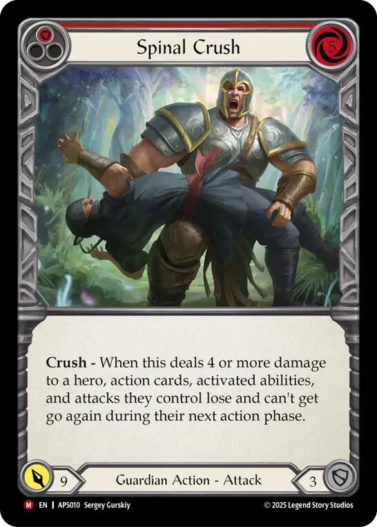 Spinal Crush [WTR044] (Armory Deck: Pleiades) | Pegasus Games WI