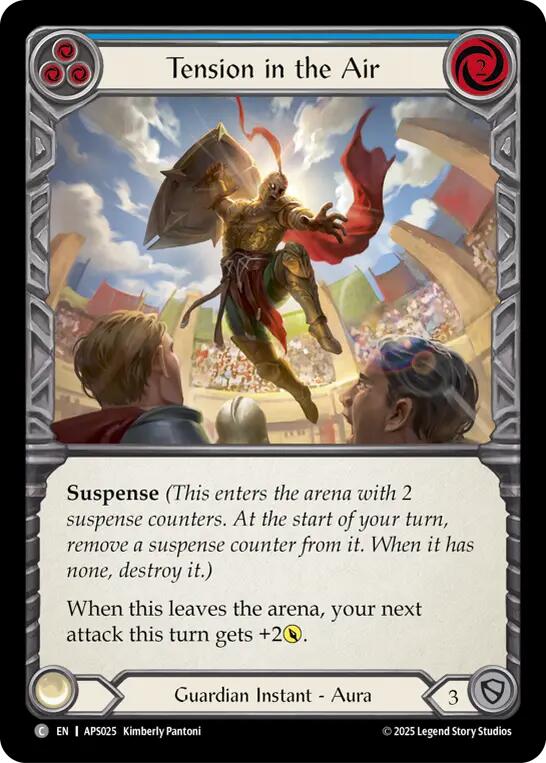 Tension in the Air (Blue) [APS025] (Armory Deck: Pleiades) | Pegasus Games WI