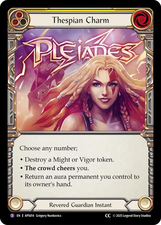 Thespian Charm [APS014] (Armory Deck: Pleiades) | Pegasus Games WI