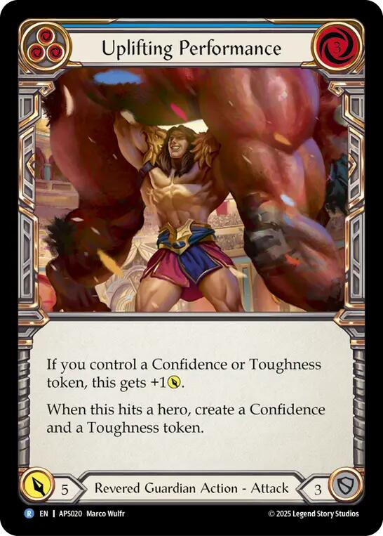 Uplifting Performance [APS020] (Armory Deck: Pleiades) | Pegasus Games WI