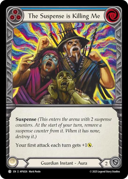 The Suspense is Killing Me [APS026] (Armory Deck: Pleiades) | Pegasus Games WI