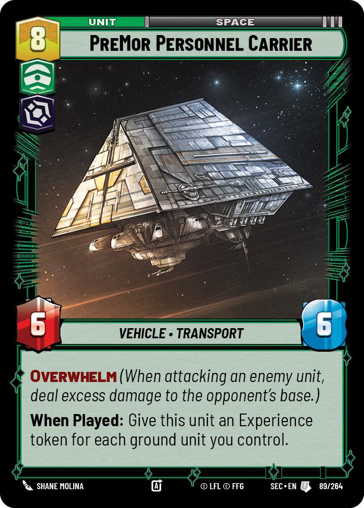 PreMor Personnel Carrier (89/264) (89/264) [Secrets of Power] | Pegasus Games WI