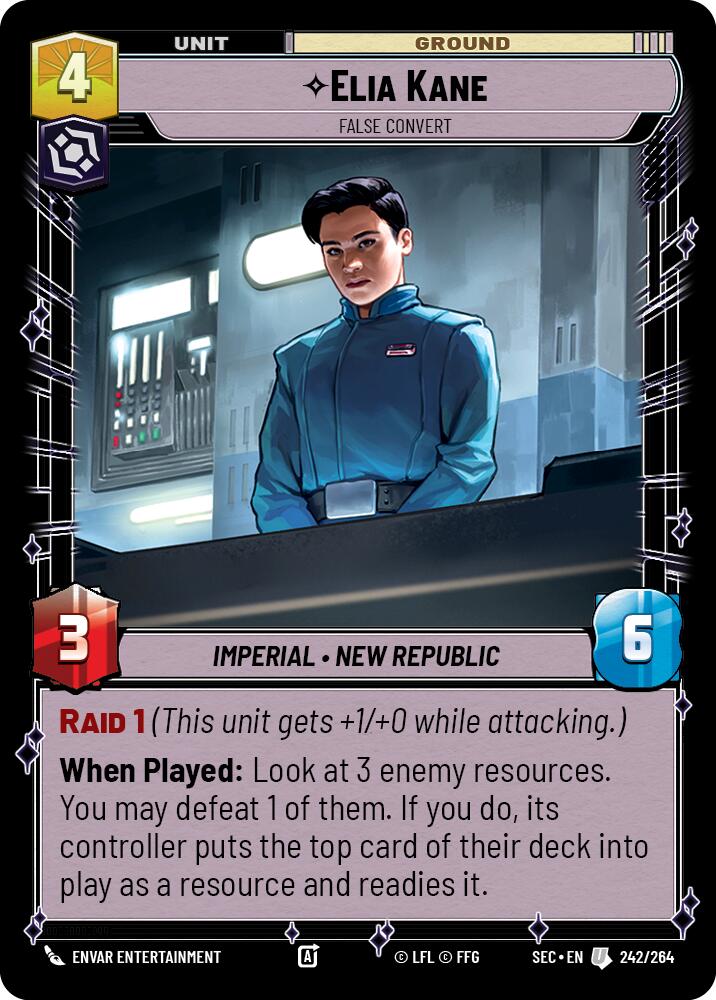 Elia Kane (242/264) - False Convert (242/264) [Secrets of Power] | Pegasus Games WI