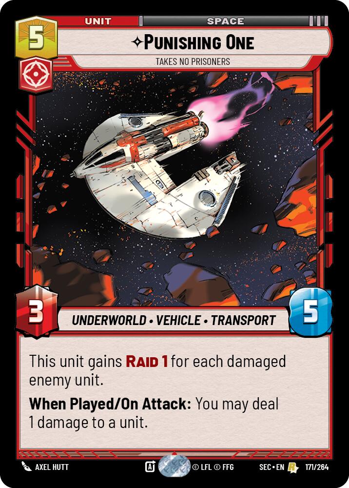 Punishing One (171/264) - Takes No Prisoners (171/264) [Secrets of Power] | Pegasus Games WI