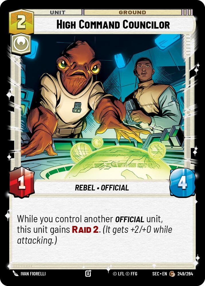 High Command Councilor (249/264) (249/264) [Secrets of Power] | Pegasus Games WI