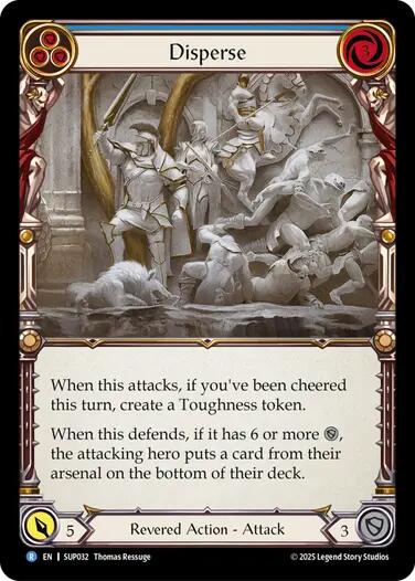 Disperse [SUP032] (Super Slam)  Rainbow Foil | Pegasus Games WI