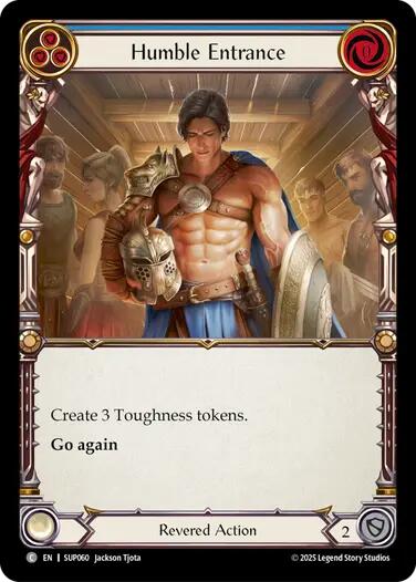 Humble Entrance [SUP060] (Super Slam)  Rainbow Foil | Pegasus Games WI