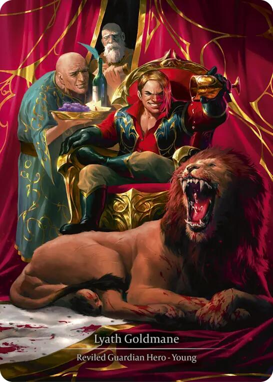 Lyath Goldmane (Marvel Cold Foil) [SUP072] (Super Slam)  Cold Foil | Pegasus Games WI