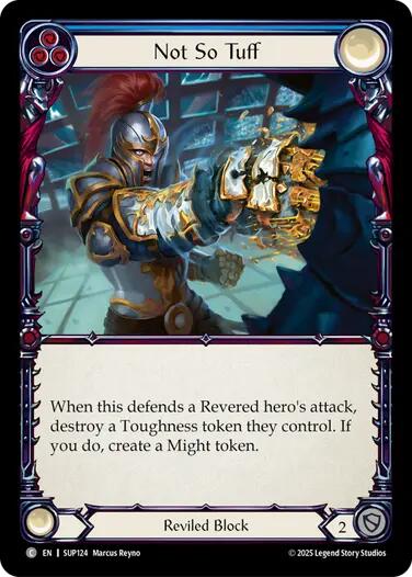 Not So Tuff [SUP124] (Super Slam)  Rainbow Foil | Pegasus Games WI