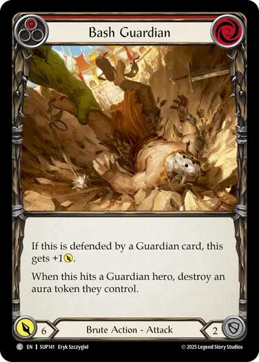 Bash Guardian [SUP141] (Super Slam)  Rainbow Foil | Pegasus Games WI