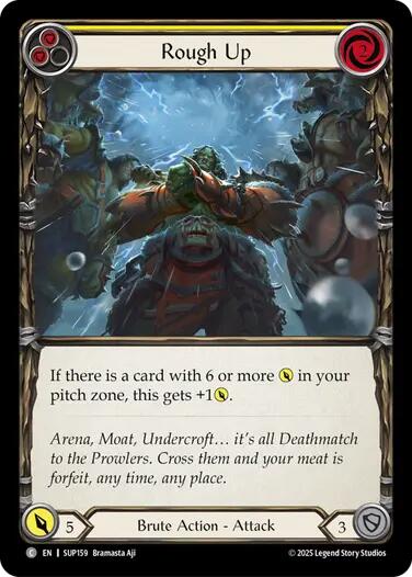 Rough Up (Yellow) [SUP159] (Super Slam) | Pegasus Games WI