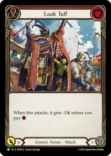 Look Tuff [SUP223] (Super Slam)  Rainbow Foil | Pegasus Games WI