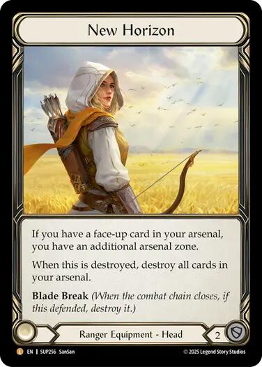 New Horizon [SUP256] (Super Slam)  Rainbow Foil | Pegasus Games WI