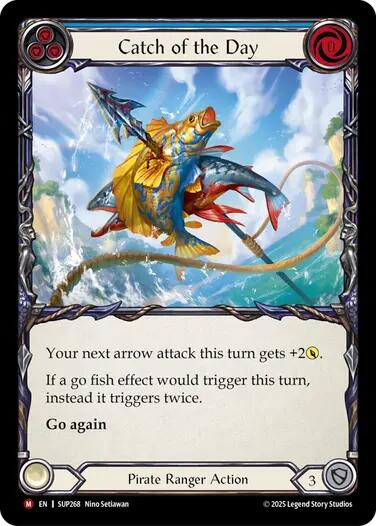 Catch of the Day [SUP268] (Super Slam)  Rainbow Foil | Pegasus Games WI