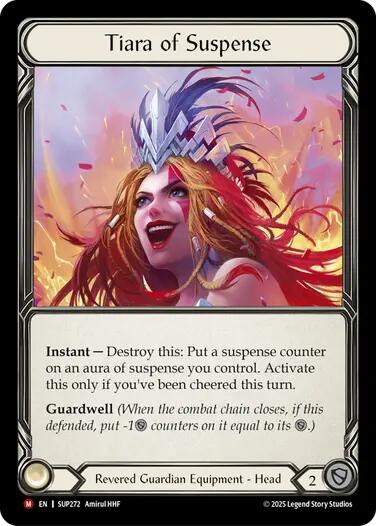 Tiara of Suspense (Cold Foil) [SUP271] (Super Slam)  Cold Foil | Pegasus Games WI