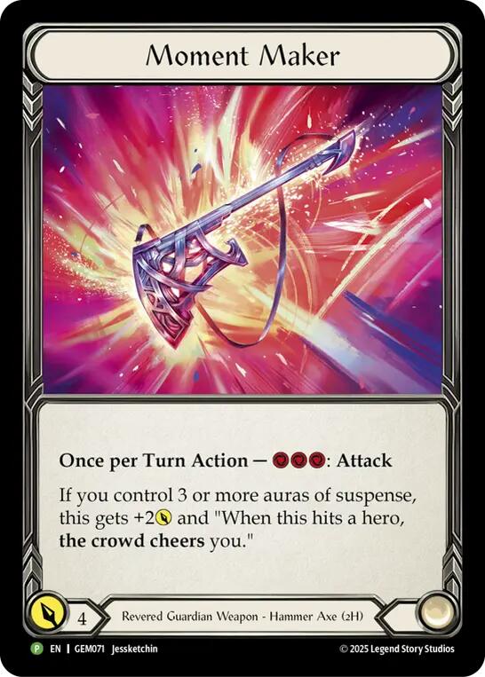 Moment Maker [GEM071] (GEM Pack 3)  Cold Foil | Pegasus Games WI