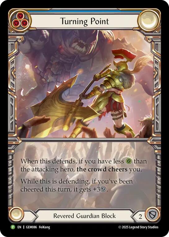Turning Point [GEM086] (GEM Pack 3)  Rainbow Foil | Pegasus Games WI