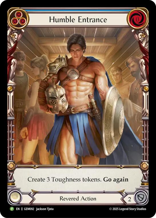 Humble Entrance [GEM092] (GEM Pack 3)  Rainbow Foil | Pegasus Games WI