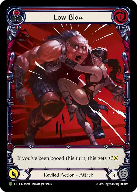 Low Blow [GEM093] (GEM Pack 3)  Rainbow Foil | Pegasus Games WI