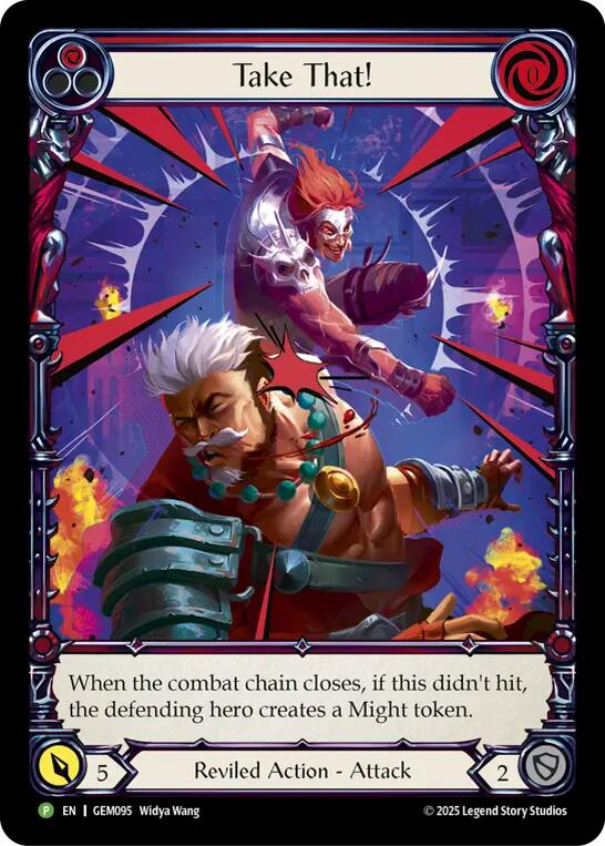 Take That! [GEM095] (GEM Pack 3)  Rainbow Foil | Pegasus Games WI