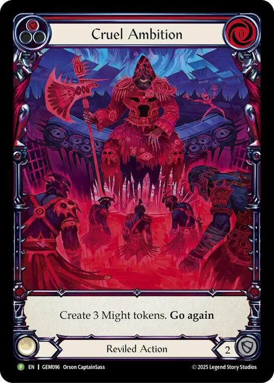 Cruel Ambition [GEM096] (GEM Pack 3) | Pegasus Games WI