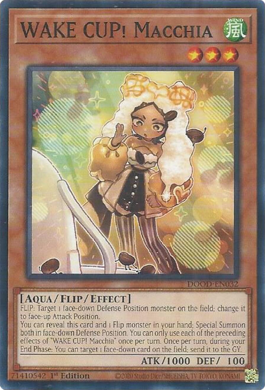 WAKE CUP! Macchia [DOOD-EN032] Common | Pegasus Games WI