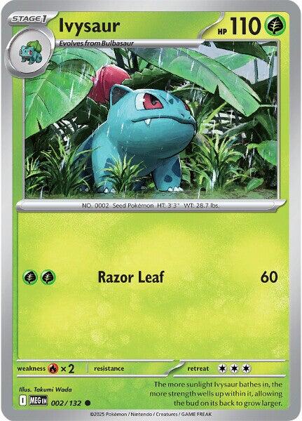 Ivysaur (002/132) [Mega Evolution: Base Set] | Pegasus Games WI