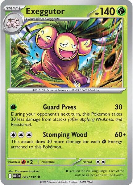Exeggutor (005/132) [Mega Evolution: Base Set] | Pegasus Games WI