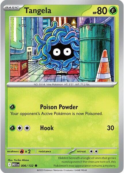 Tangela (006/132) [Mega Evolution: Base Set] | Pegasus Games WI