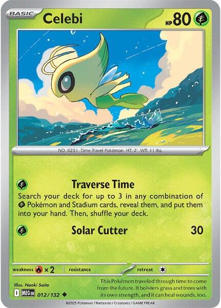 Celebi (012/132) [Mega Evolutions: Base Set] | Pegasus Games WI