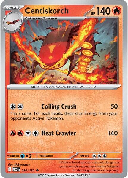 Centiskorch (030/132) [Mega Evolutions: Base Set] | Pegasus Games WI