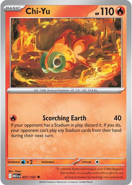 Chi-Yu (031/132) [Mega Evolutions: Base Set] | Pegasus Games WI