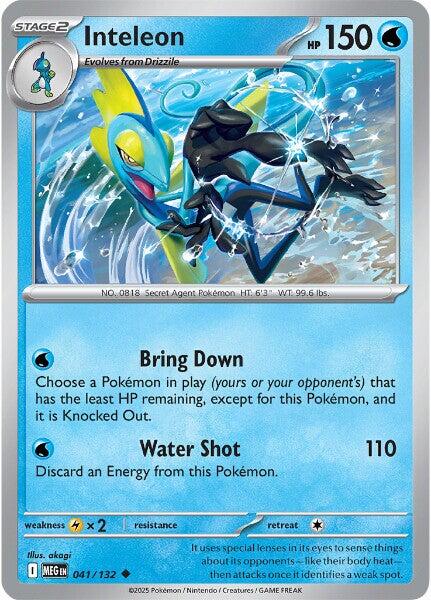 Inteleon (041/132) [Mega Evolution: Base Set] | Pegasus Games WI