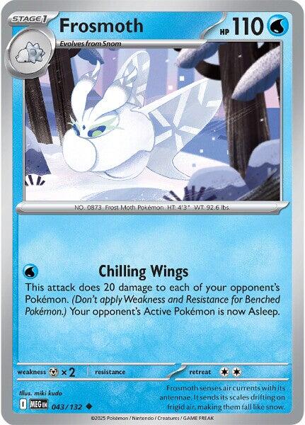 Frosmoth (043/132) [Mega Evolutions: Base Set] | Pegasus Games WI