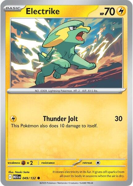 Electrike (049/132) [Mega Evolution: Base Set] | Pegasus Games WI