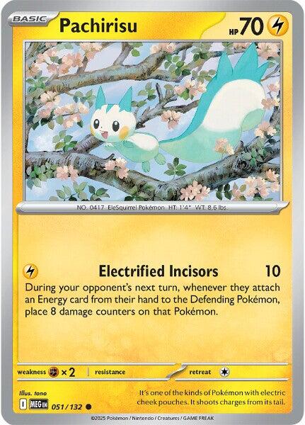 Pachirisu (051/132) [Mega Evolution: Base Set] | Pegasus Games WI
