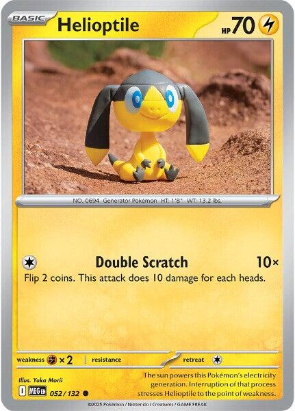 Helioptile (052/132) [Mega Evolution: Base Set] | Pegasus Games WI