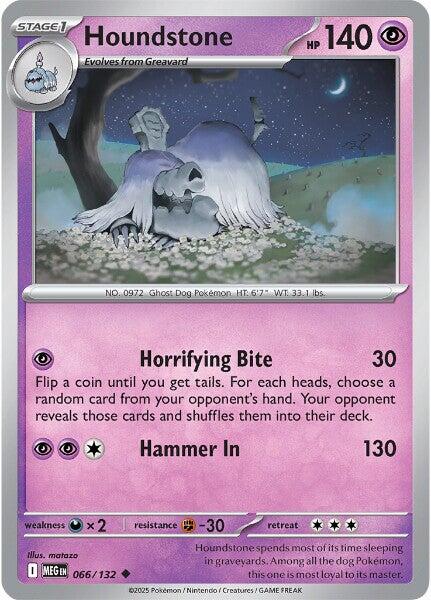 Houndstone (066/132) [Mega Evolutions: Base Set] | Pegasus Games WI