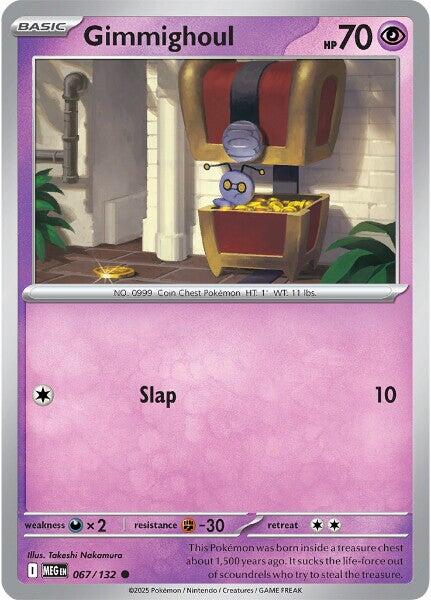 Gimmighoul (067/132) [Mega Evolution: Base Set] | Pegasus Games WI